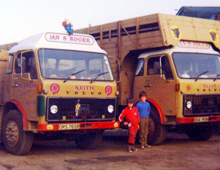 Sons Graeme and Colin showed great interest in the family business from an early age