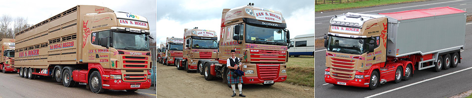 Some of the Ian S Roger fleet - see more on our Gallery page 